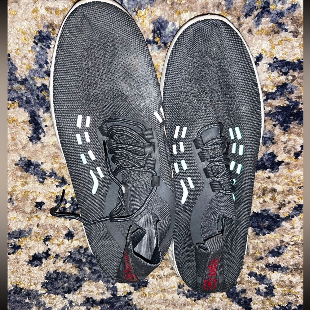 Unltd Gray Shoes with White Accents